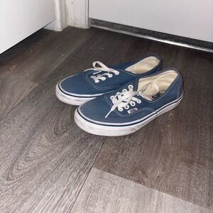Vans Classic Blue Canvas Sneakers
